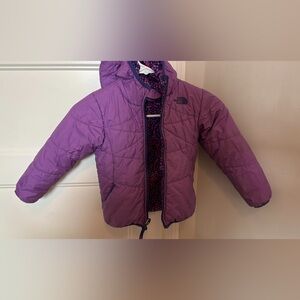 3T Purple Reversible Northface Jacket